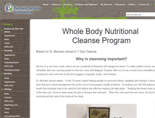 Tablet Screenshot of bernardjensen.com